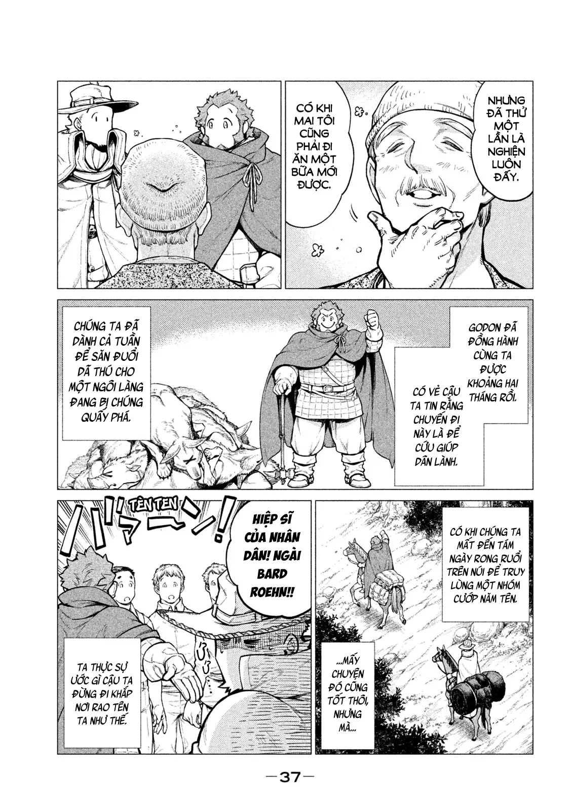 Hiệp Sĩ Già Miền Biên Cảnh - Bard Roehn Chapter  24 - 4