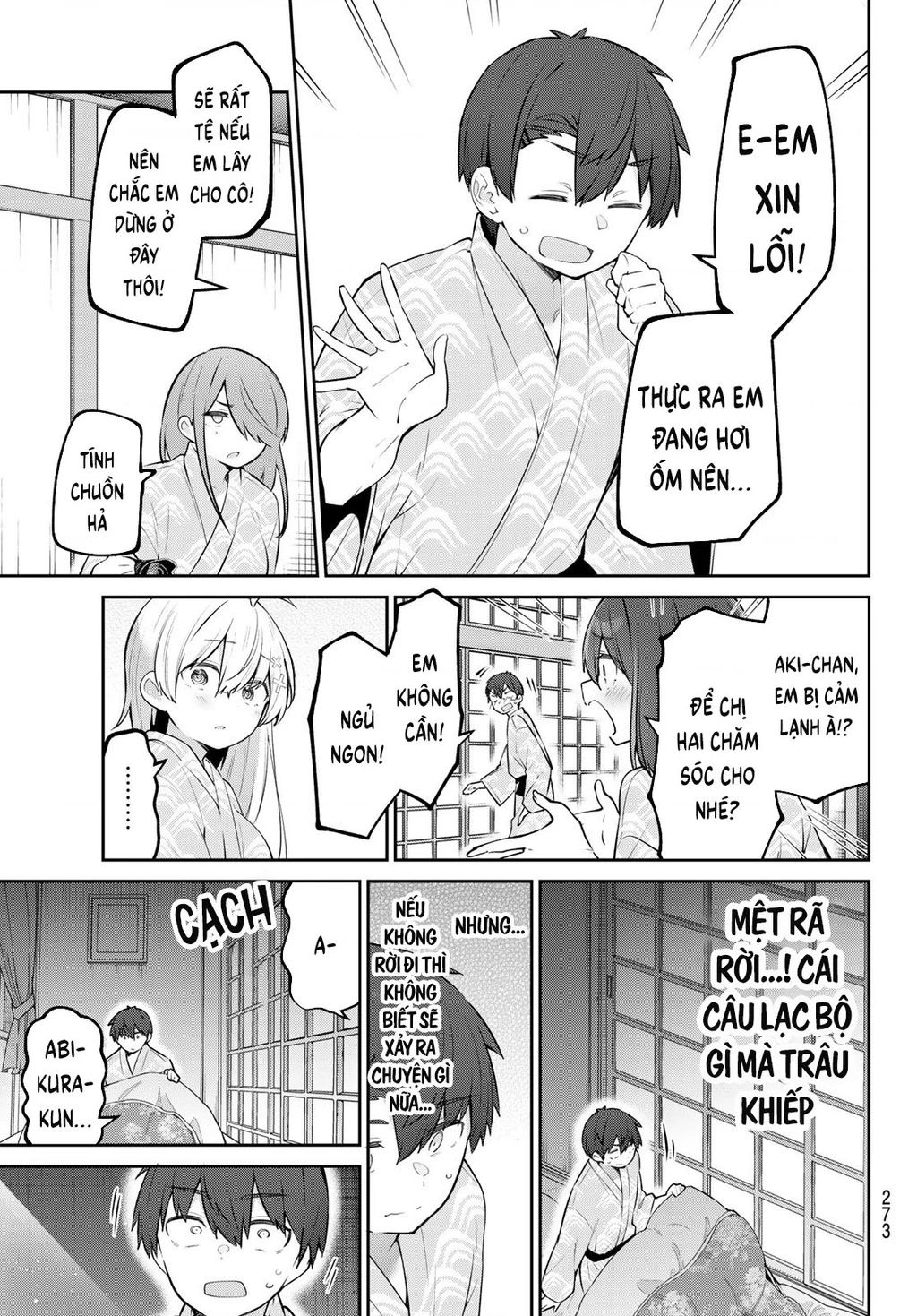 Yowayowa-Sensei Chapter 29 - 15