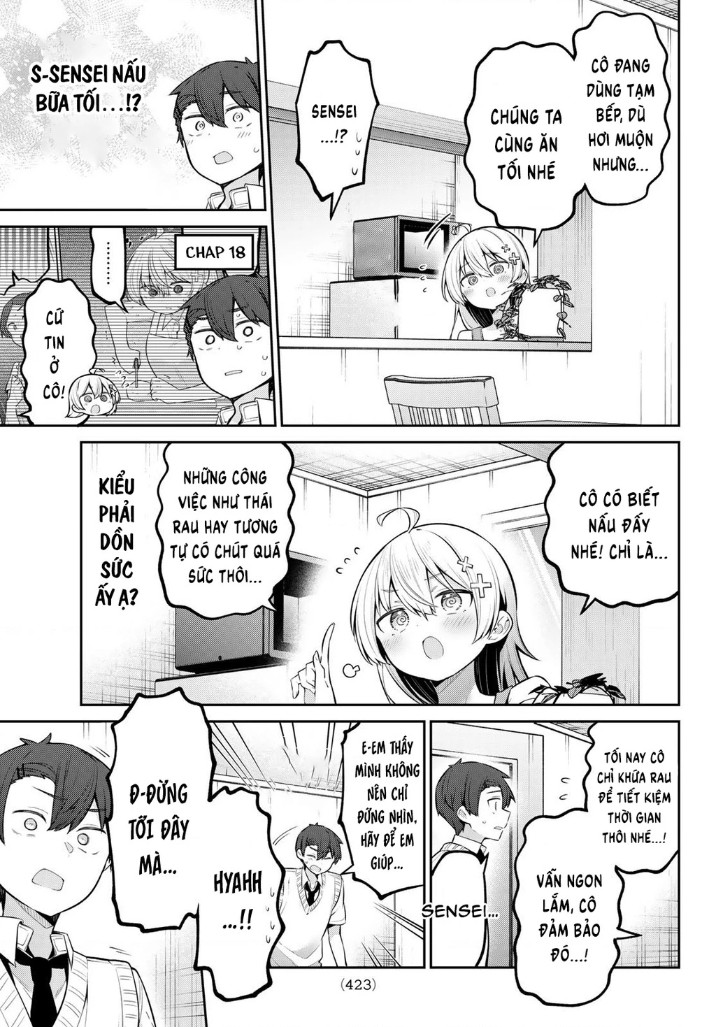 Yowayowa-Sensei Chapter 48 - 5