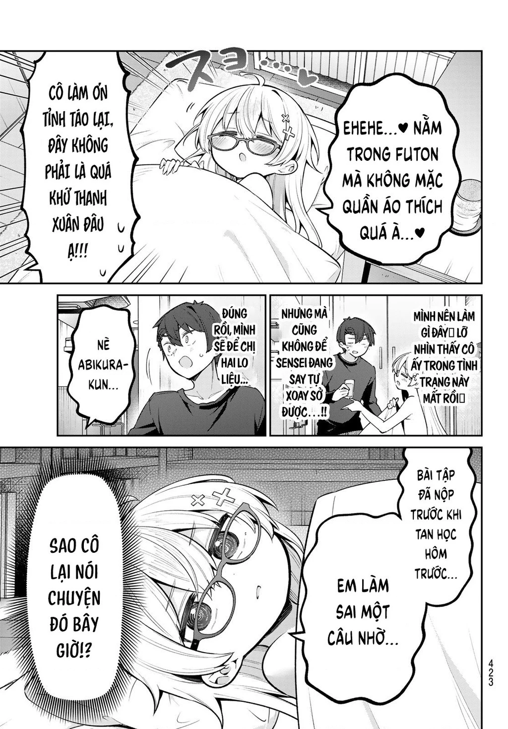 Yowayowa-Sensei Chapter 64 - 7