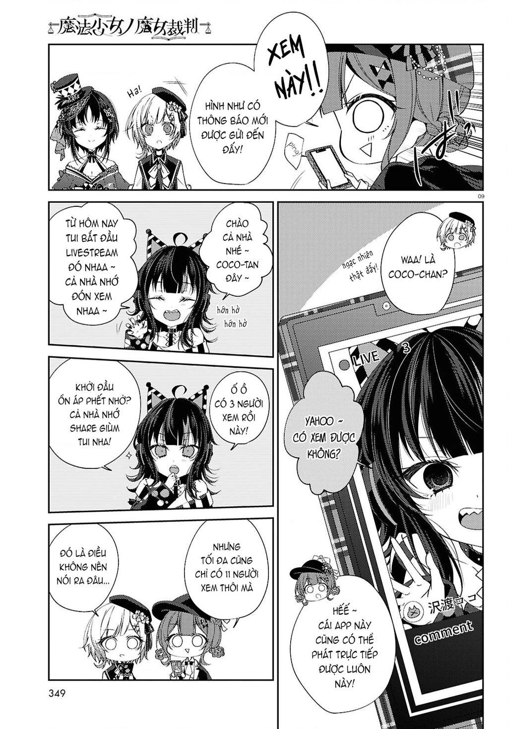 Phiên Tòa Phù Thủy Của Ma Pháp Thiếu Nữ Chapter 3 - 9