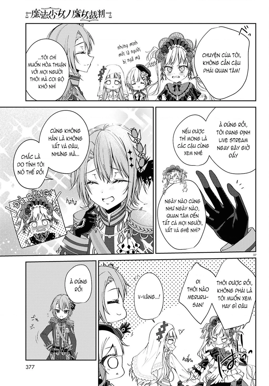 Phiên Tòa Phù Thủy Của Ma Pháp Thiếu Nữ Chapter 3 - 37