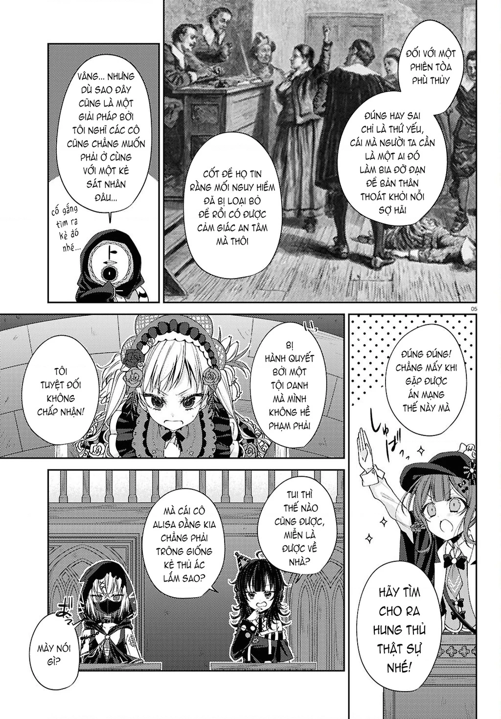 Phiên Tòa Phù Thủy Của Ma Pháp Thiếu Nữ Chapter 5 - 5