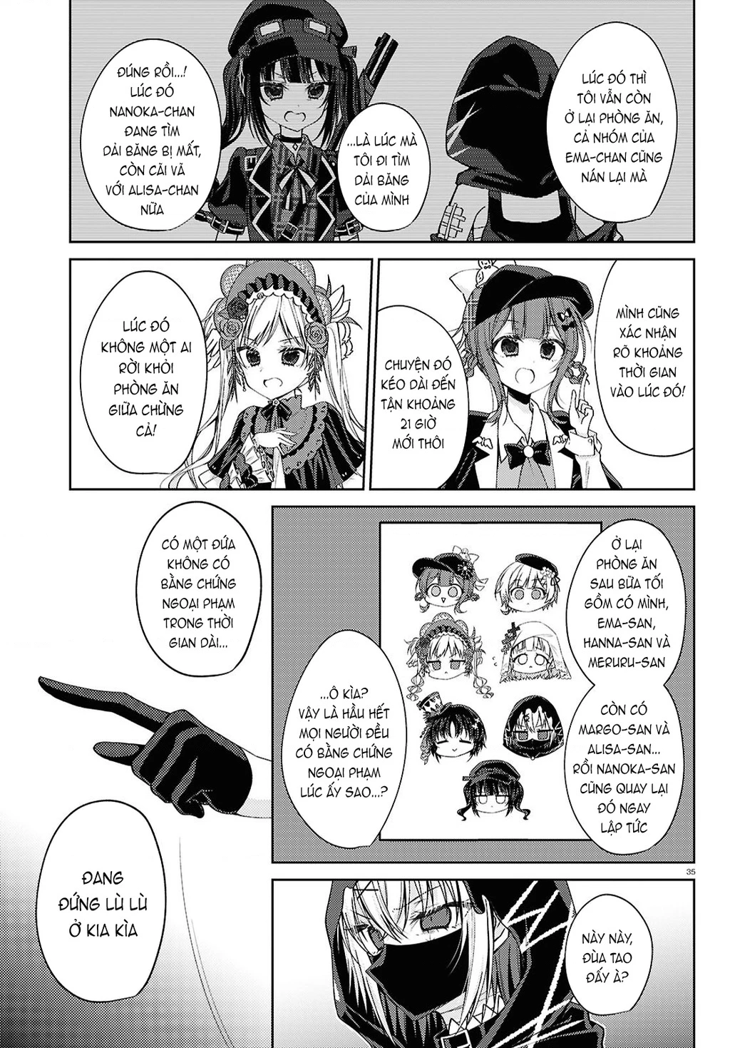 Phiên Tòa Phù Thủy Của Ma Pháp Thiếu Nữ Chapter 5 - 35