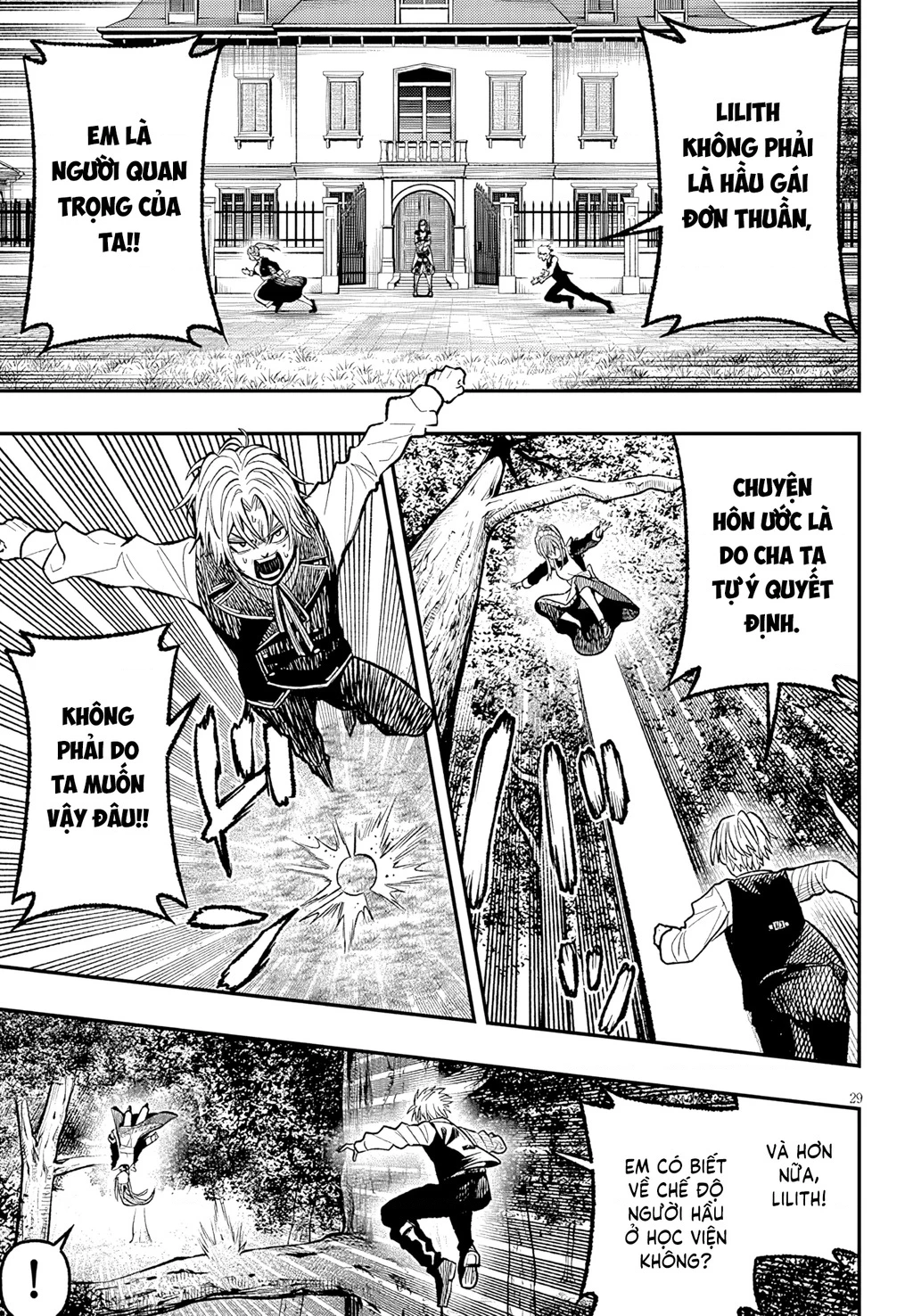 Chuyển Sinh Thành Quý Tộc Phản Diện Và Lười Biếng, Tôi Trở Thành Kẻ Mạnh Nhất Học Viện Chapter 4 - 29