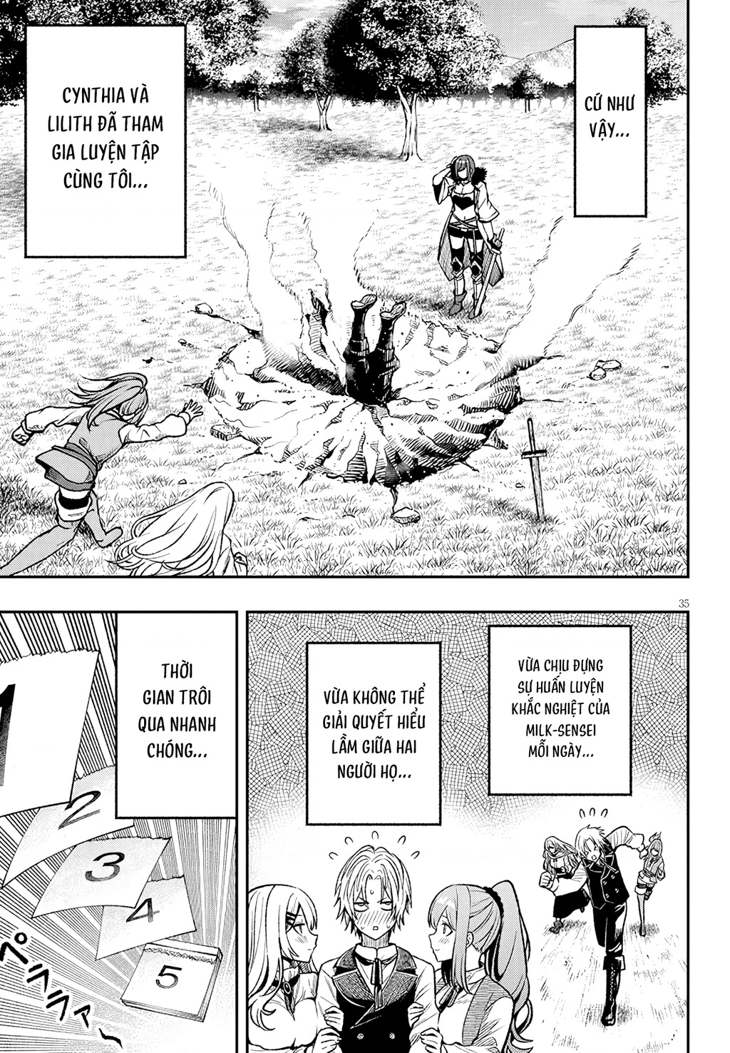 Chuyển Sinh Thành Quý Tộc Phản Diện Và Lười Biếng, Tôi Trở Thành Kẻ Mạnh Nhất Học Viện Chapter 5 - 34