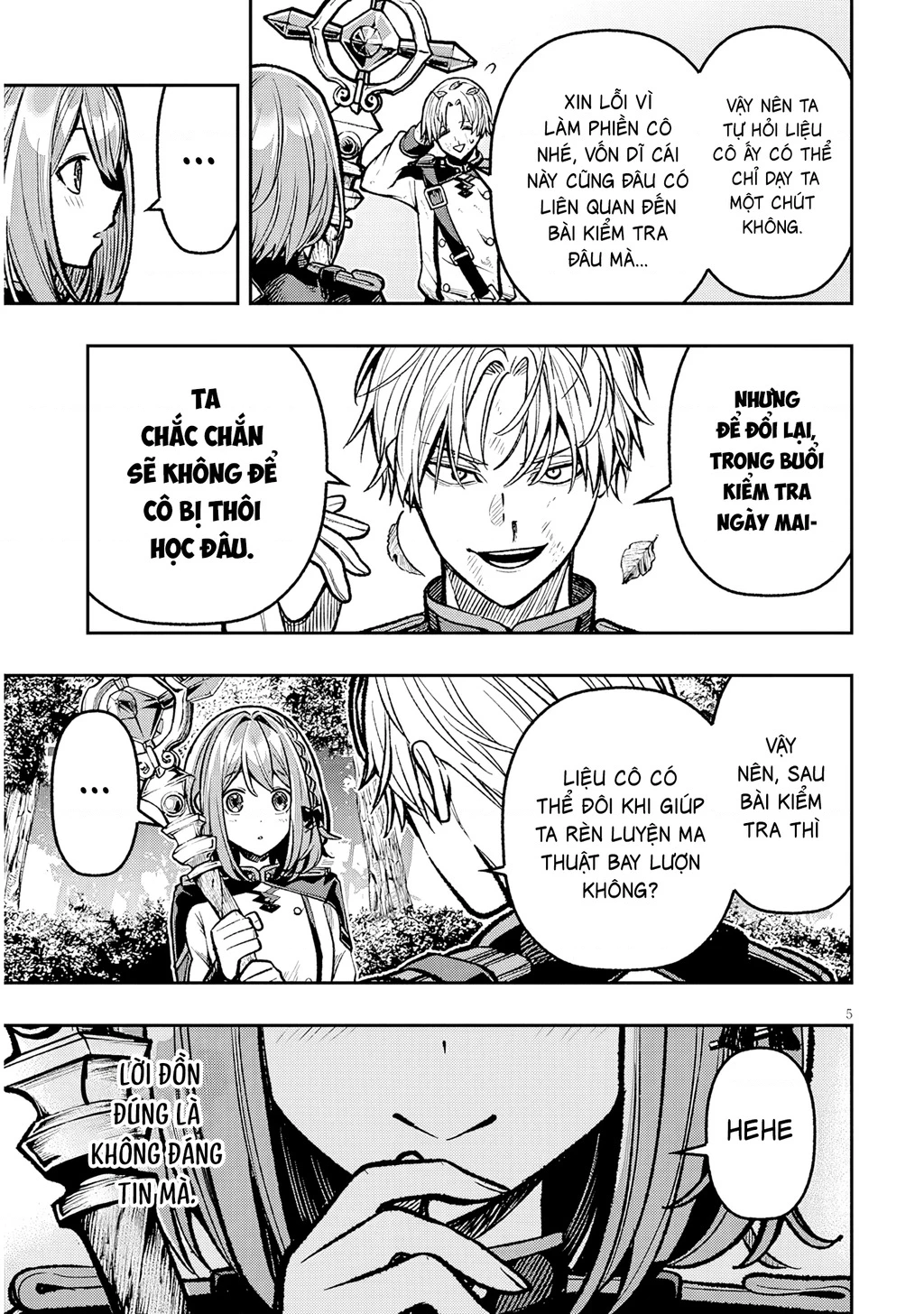 Chuyển Sinh Thành Quý Tộc Phản Diện Và Lười Biếng, Tôi Trở Thành Kẻ Mạnh Nhất Học Viện Chapter 10 - 5