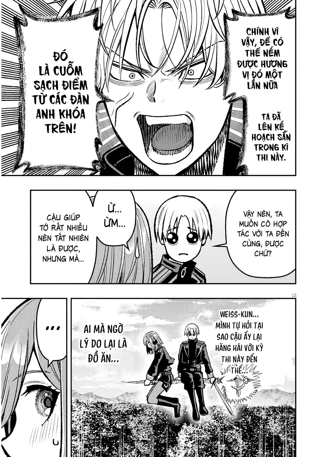 Chuyển Sinh Thành Quý Tộc Phản Diện Và Lười Biếng, Tôi Trở Thành Kẻ Mạnh Nhất Học Viện Chapter 12 - 15