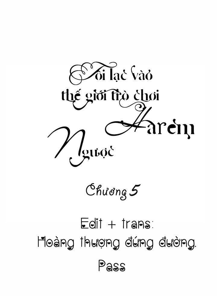 Tôi Lạc Vào Thế Giới Trò Chơi Harem Ngược Chapter 5 - 2