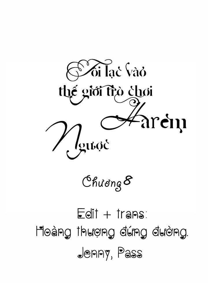 Tôi Lạc Vào Thế Giới Trò Chơi Harem Ngược Chapter 8 - 2