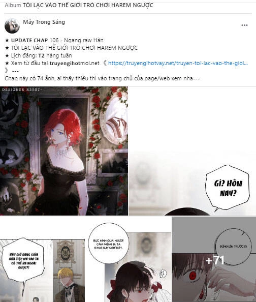 Tôi Lạc Vào Thế Giới Trò Chơi Harem Ngược Chapter 106.1 - 34