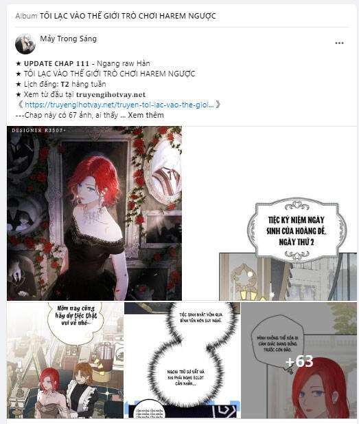 Tôi Lạc Vào Thế Giới Trò Chơi Harem Ngược Chapter 111.1 - 30