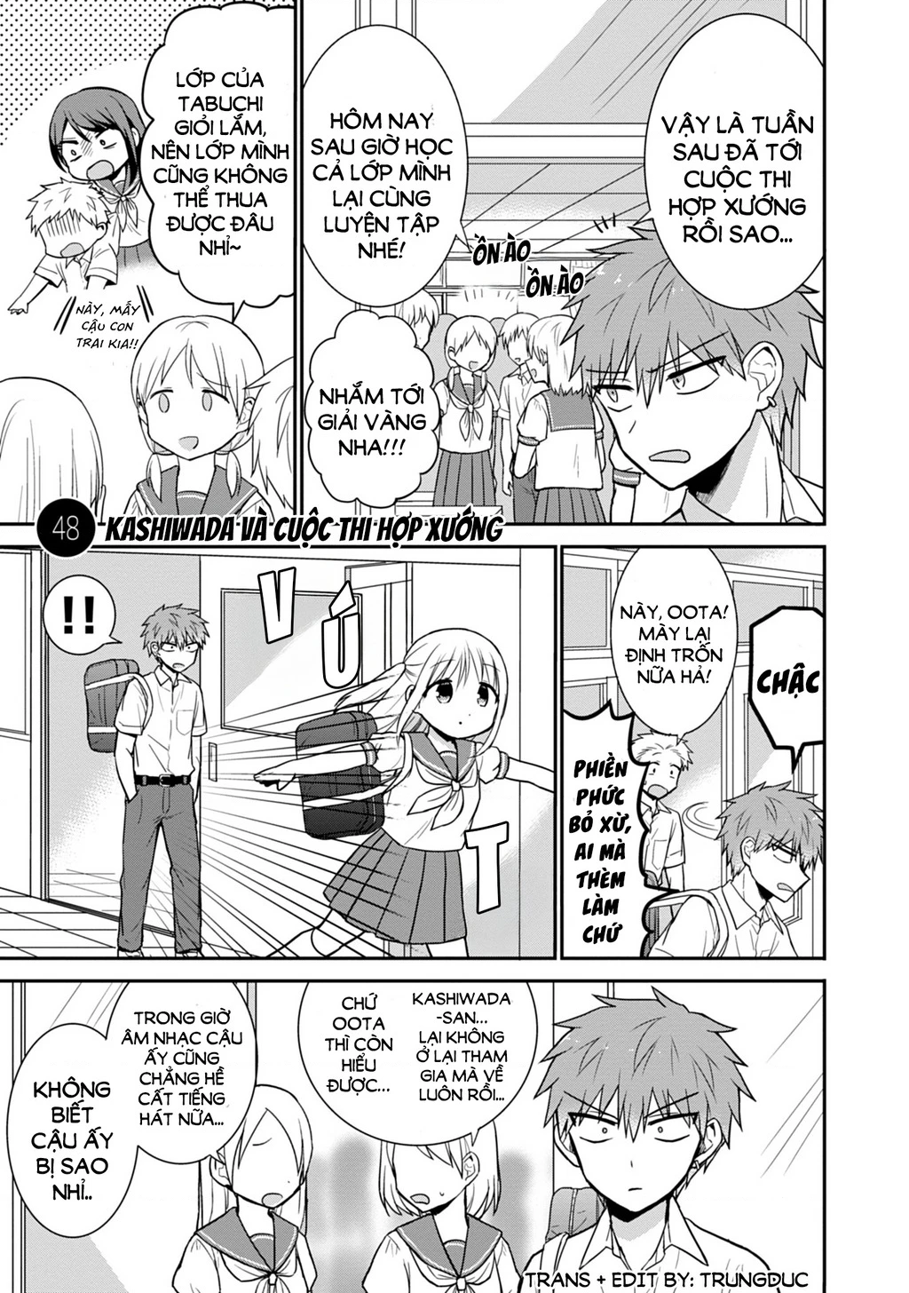 Kao Ni Denai Kashiwada-San To Kao Ni Deru Oota-Kun Chapter 48 - 3