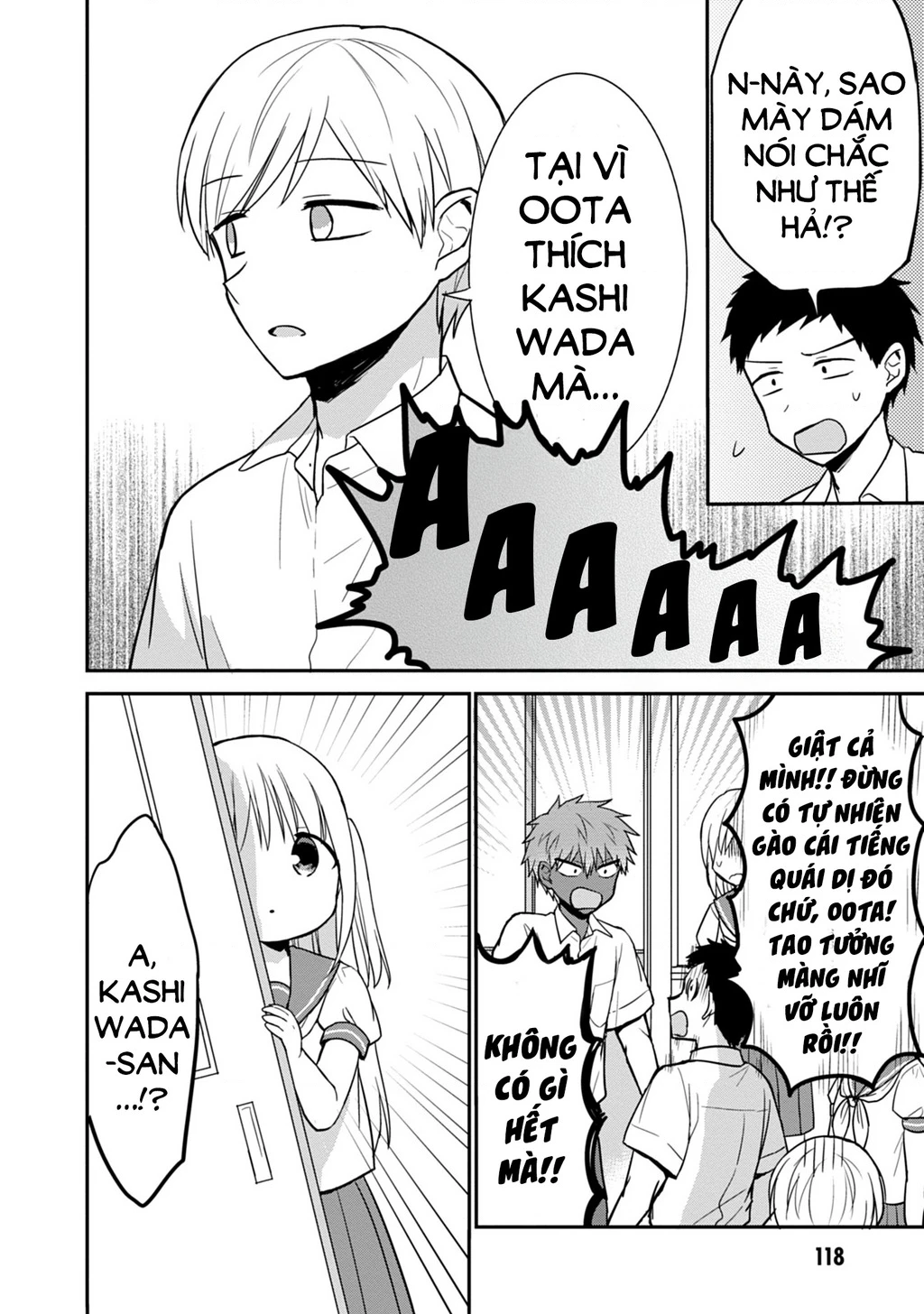 Kao Ni Denai Kashiwada-San To Kao Ni Deru Oota-Kun Chapter 48 - 12