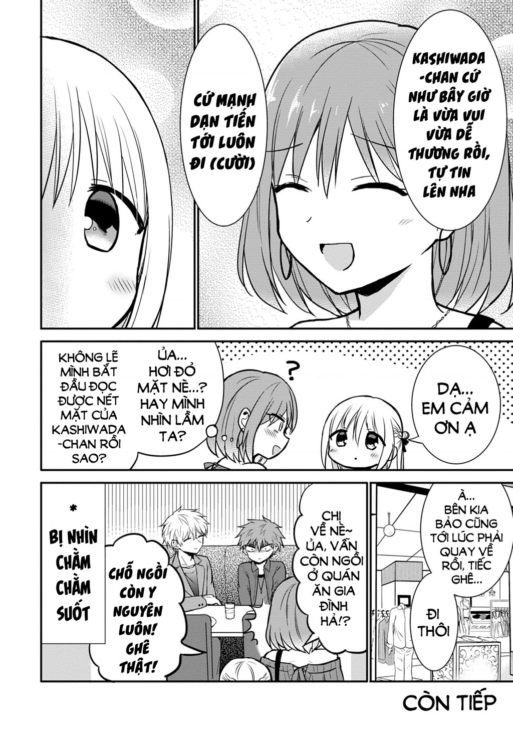 Kao Ni Denai Kashiwada-San To Kao Ni Deru Oota-Kun Chapter 63.5 - 10