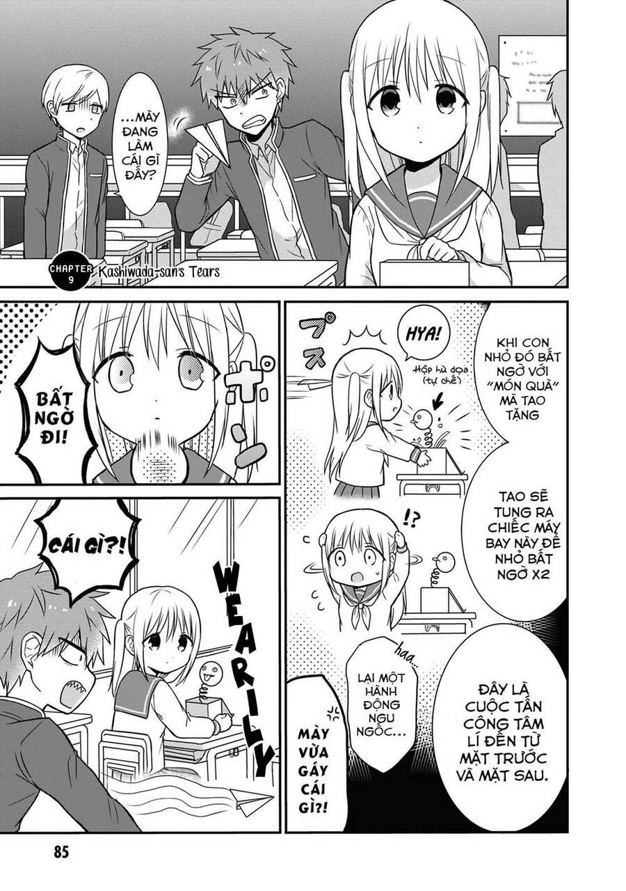 Kao Ni Denai Kashiwada-San To Kao Ni Deru Oota-Kun Chapter 9 - 1