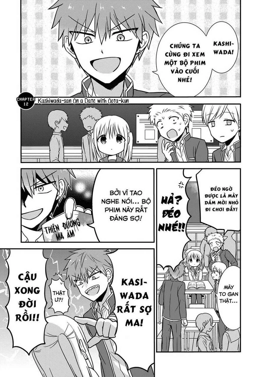 Kao Ni Denai Kashiwada-San To Kao Ni Deru Oota-Kun Chapter 12 - 1