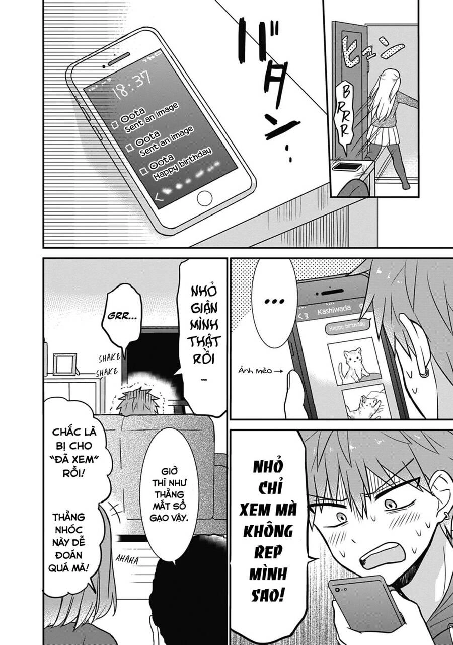 Kao Ni Denai Kashiwada-San To Kao Ni Deru Oota-Kun Chapter 14 - 13