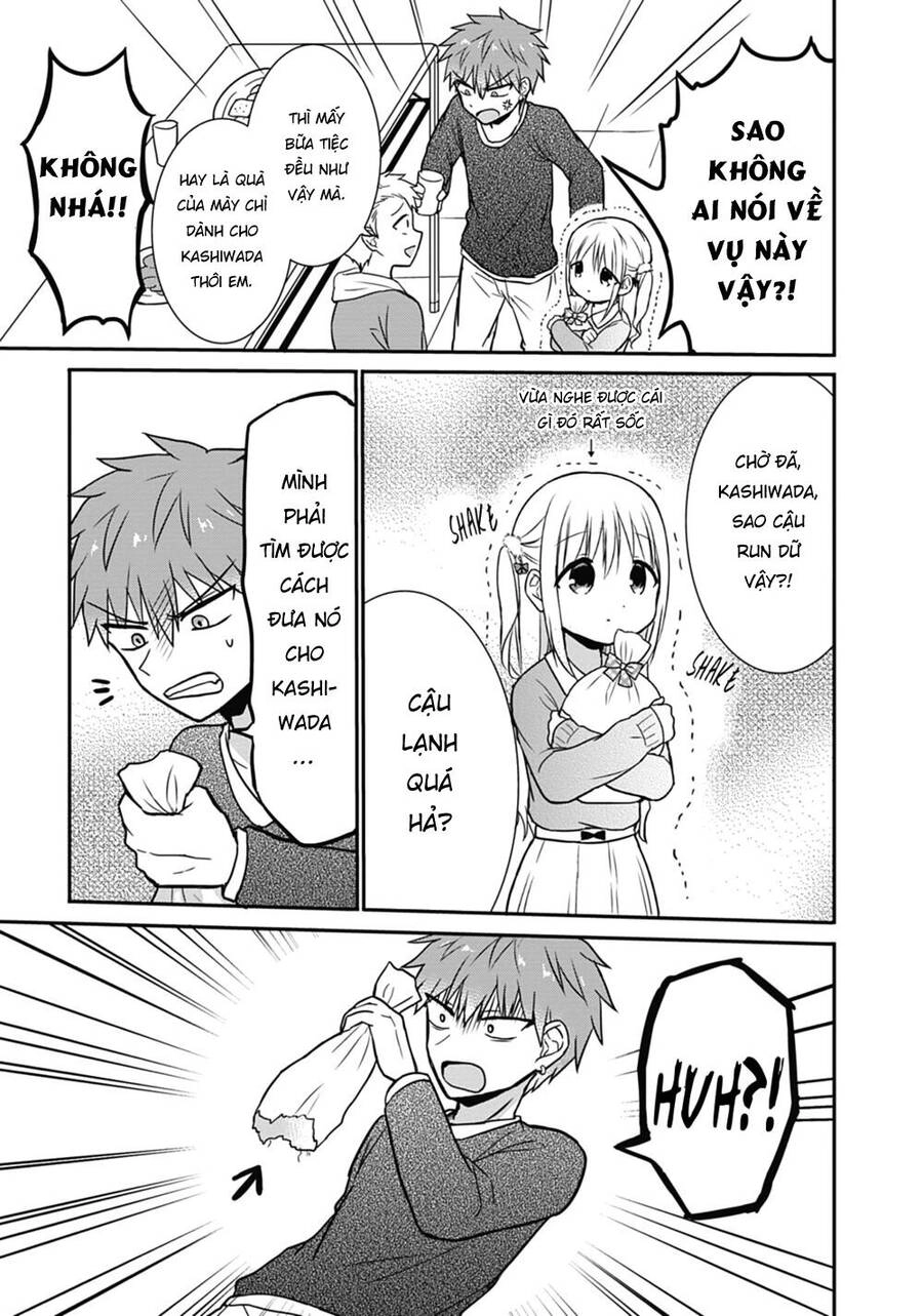 Kao Ni Denai Kashiwada-San To Kao Ni Deru Oota-Kun Chapter 15 - 9