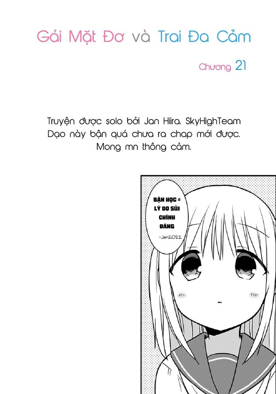 Kao Ni Denai Kashiwada-San To Kao Ni Deru Oota-Kun Chapter 21 - 2
