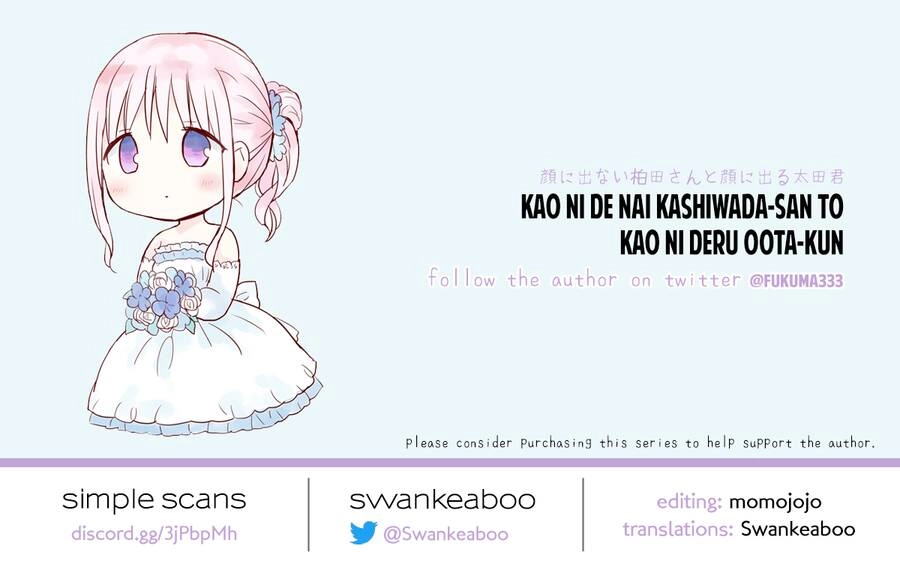 Kao Ni Denai Kashiwada-San To Kao Ni Deru Oota-Kun Chapter 27 - 16