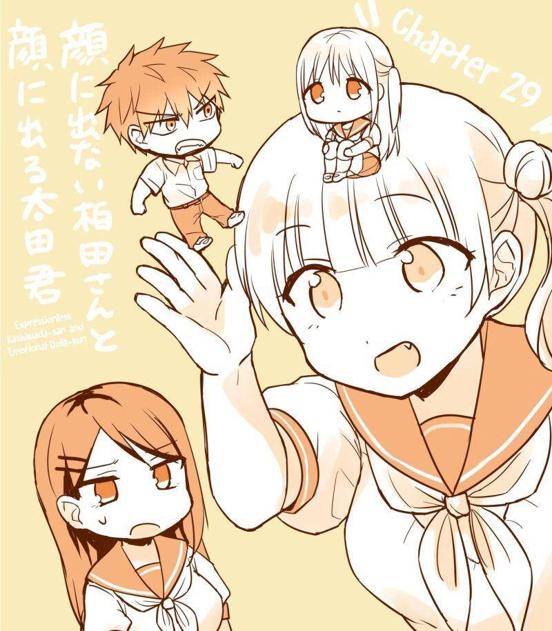 Kao Ni Denai Kashiwada-San To Kao Ni Deru Oota-Kun Chapter 29 - 3