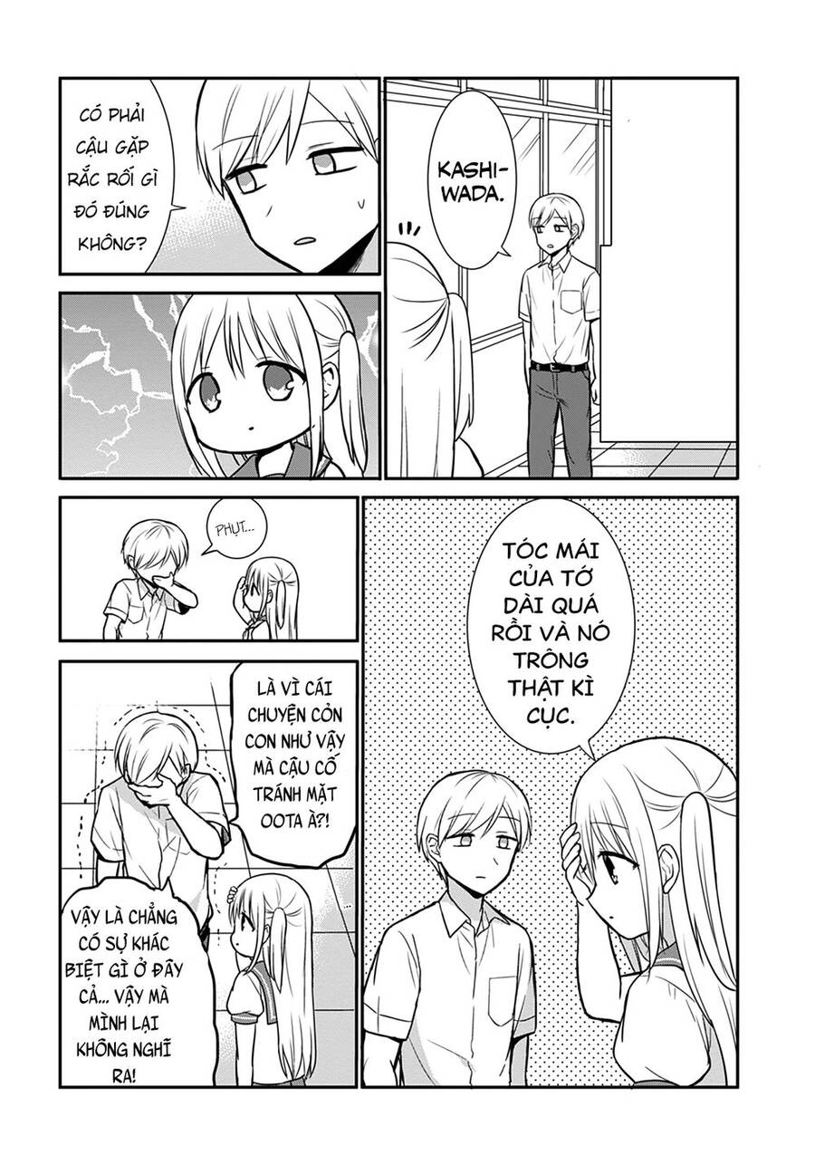 Kao Ni Denai Kashiwada-San To Kao Ni Deru Oota-Kun Chapter 31.5 - 9