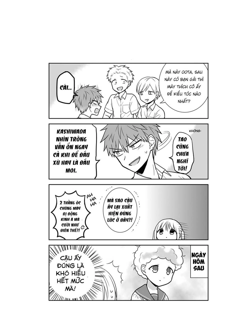 Kao Ni Denai Kashiwada-San To Kao Ni Deru Oota-Kun Chapter 31.5 - 14