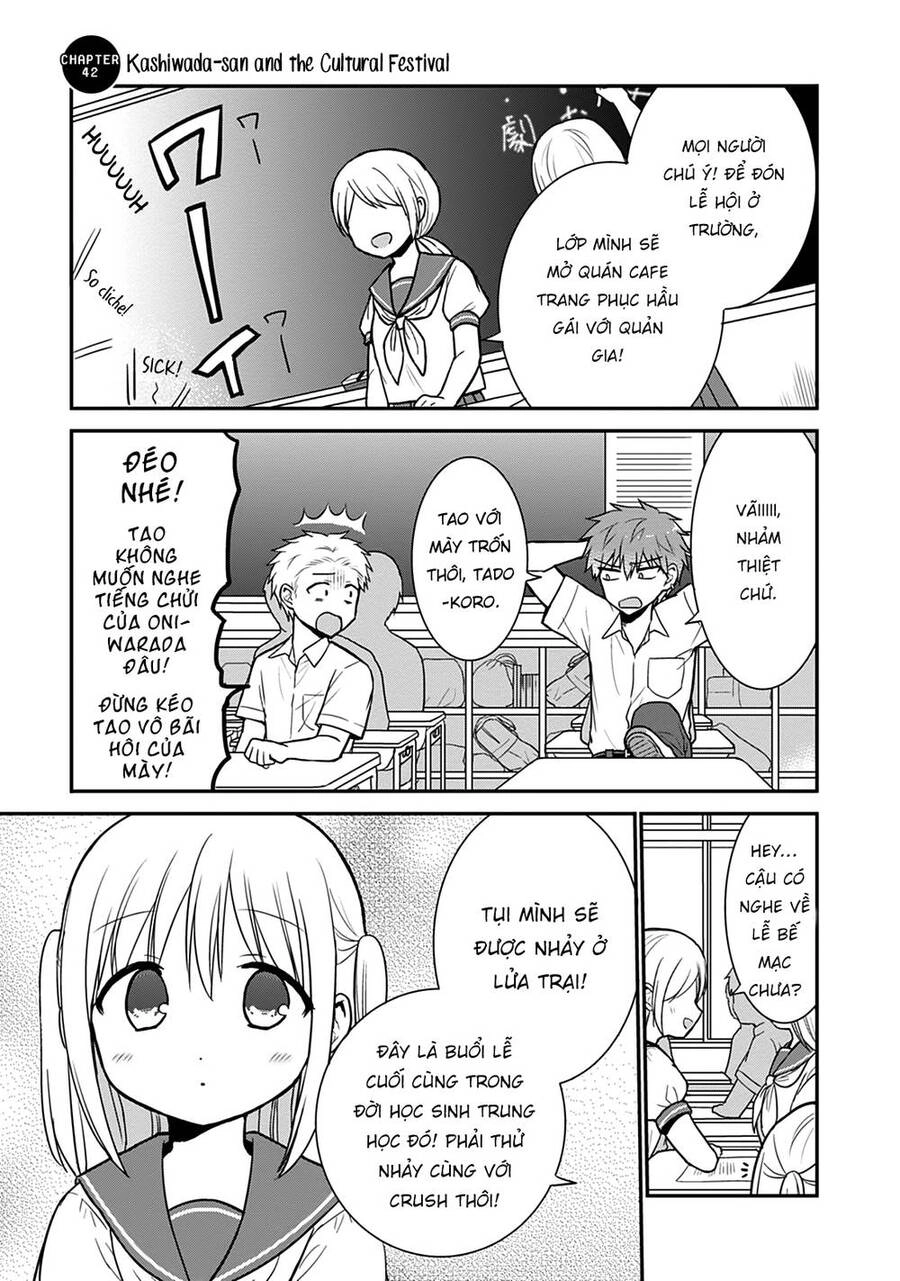 Kao Ni Denai Kashiwada-San To Kao Ni Deru Oota-Kun Chapter 42 - 5