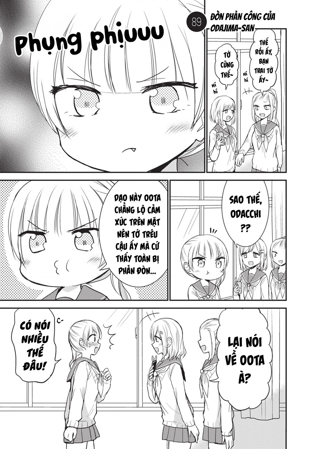 Kao Ni Denai Kashiwada-San To Kao Ni Deru Oota-Kun Chapter 89 - 2