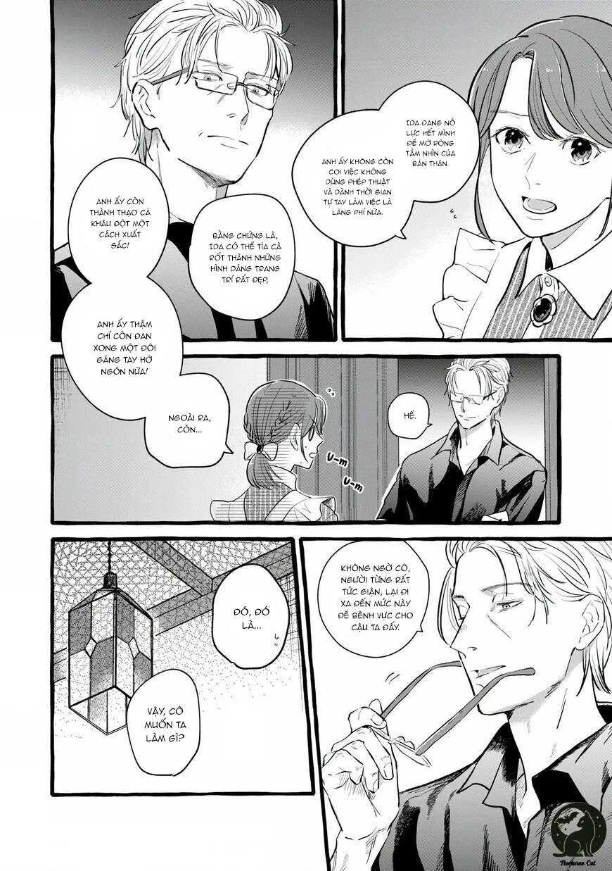 Liệu Có Thể Tìm Được Một Công Việc Lâu Dài Không? Bắt Đầu Cuộc Sống Mới Với Một Vị Pháp Sư Ít Nói Và Khó Gần~ Chapter 15 - 14