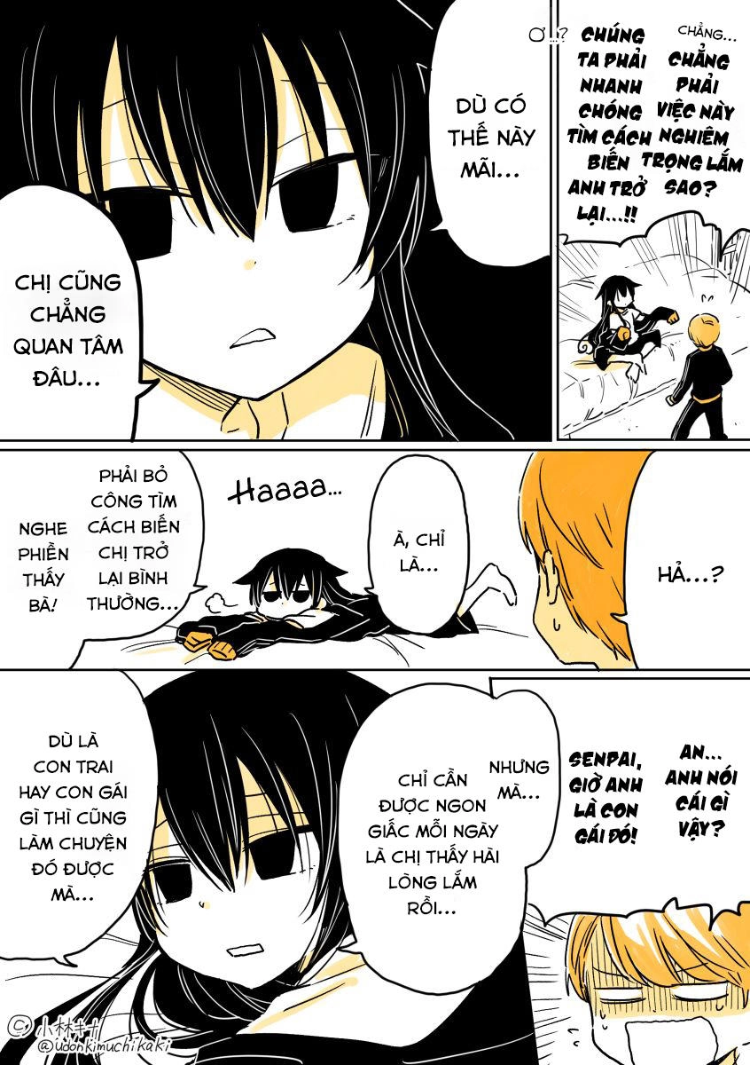 Mendokusagari Danshi Koukousei Ga Asa Okitara Onnanoko Ni Natteita Hanashi Chapter 1 - 3