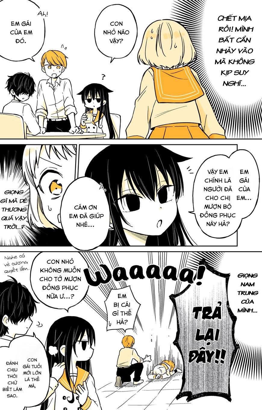 Mendokusagari Danshi Koukousei Ga Asa Okitara Onnanoko Ni Natteita Hanashi Chapter 8 - 5