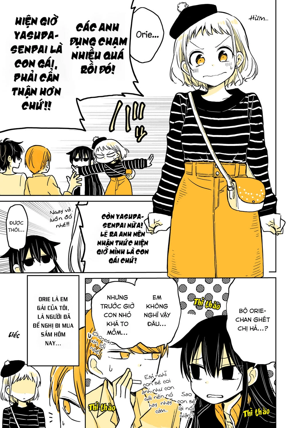 Mendokusagari Danshi Koukousei Ga Asa Okitara Onnanoko Ni Natteita Hanashi Chapter 10.5 - 4