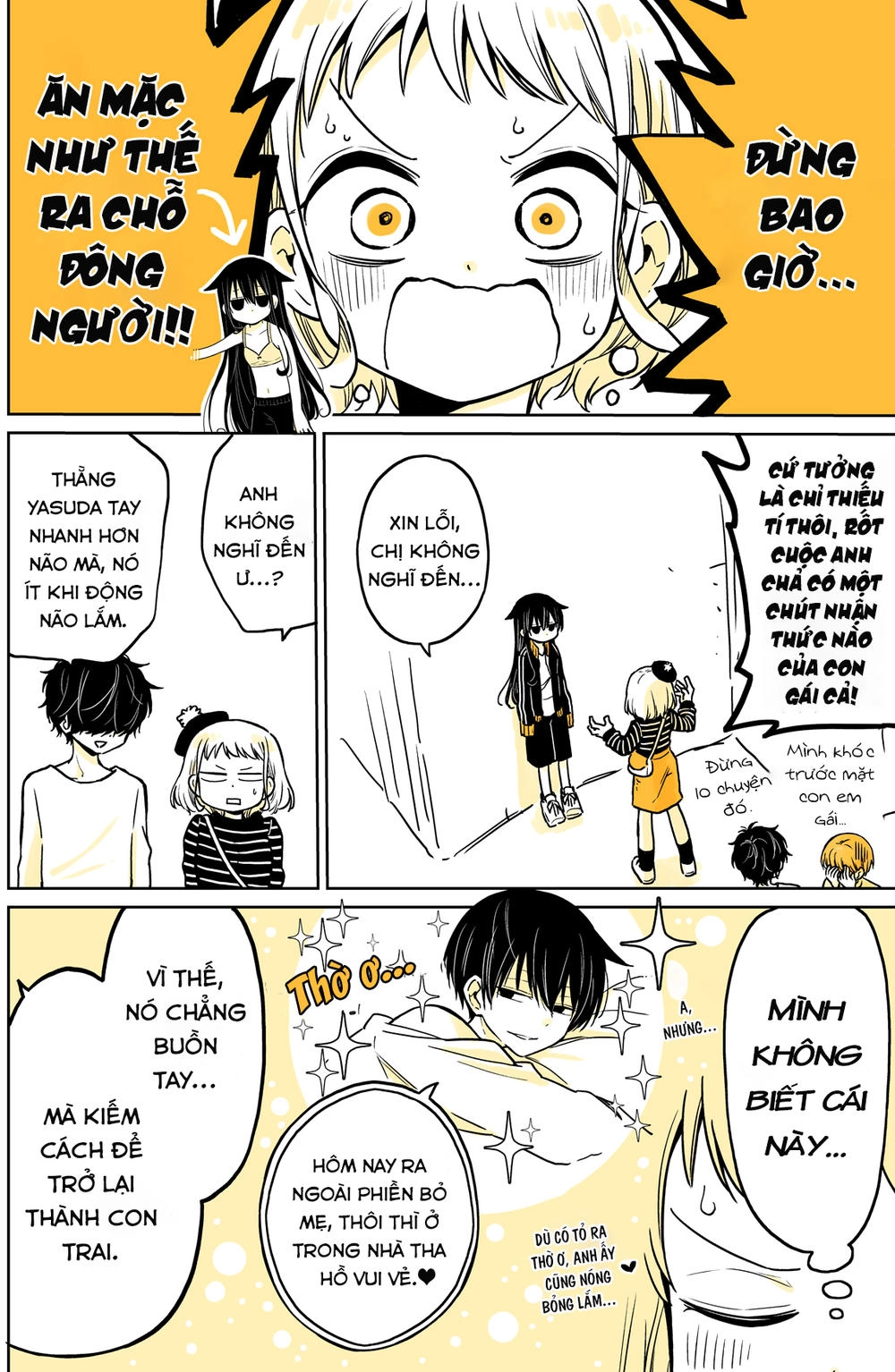 Mendokusagari Danshi Koukousei Ga Asa Okitara Onnanoko Ni Natteita Hanashi Chapter 10.6 - 2