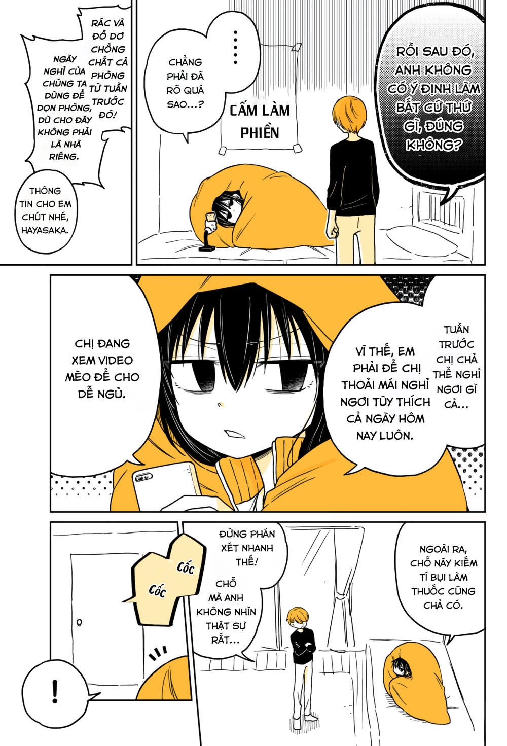 Mendokusagari Danshi Koukousei Ga Asa Okitara Onnanoko Ni Natteita Hanashi Chapter 11 - 3