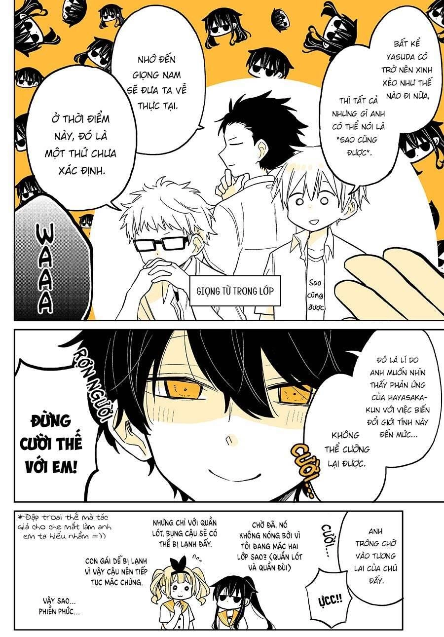 Mendokusagari Danshi Koukousei Ga Asa Okitara Onnanoko Ni Natteita Hanashi Chapter 14 - 13