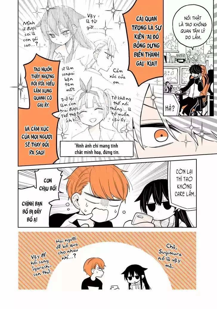 Mendokusagari Danshi Koukousei Ga Asa Okitara Onnanoko Ni Natteita Hanashi Chapter 15.1 - 7