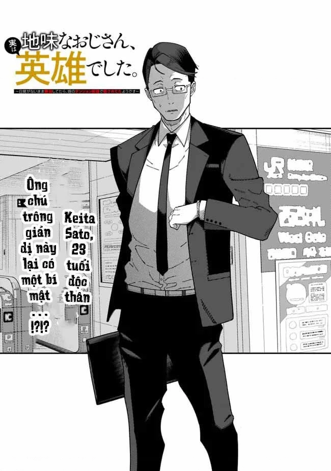 Ông Chú Tầm Thường Để Lộ Là Thân Phận Anh Hùng Chapter 2 - 2