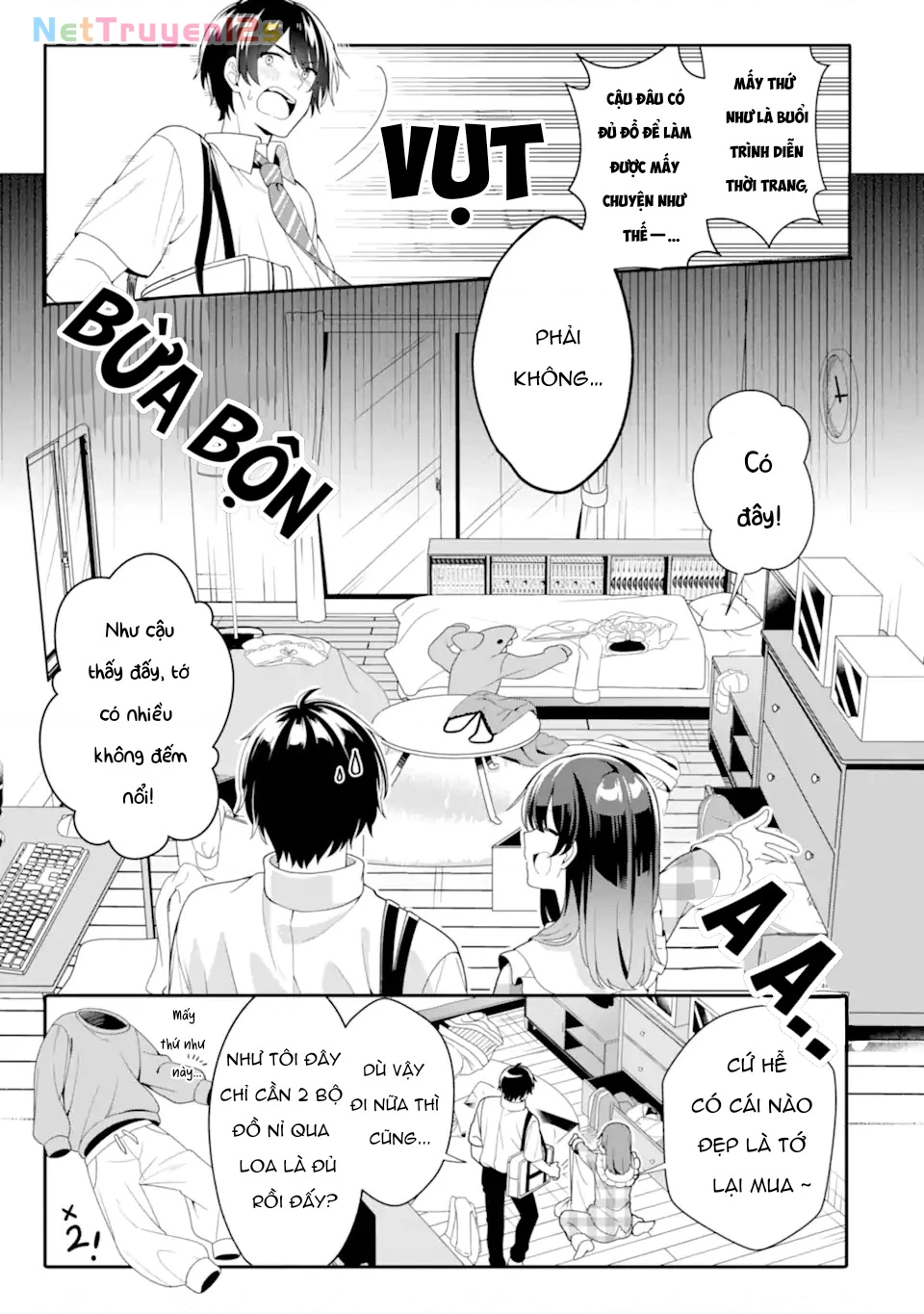 Muboubi Kawaii Pyjama Sugata No Bishoujo To Heya De Futarikiri Chapter 3 - 3