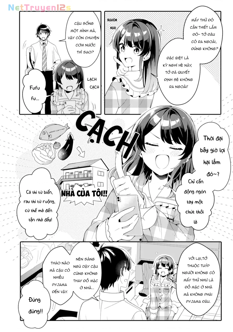 Muboubi Kawaii Pyjama Sugata No Bishoujo To Heya De Futarikiri Chapter 3 - 4