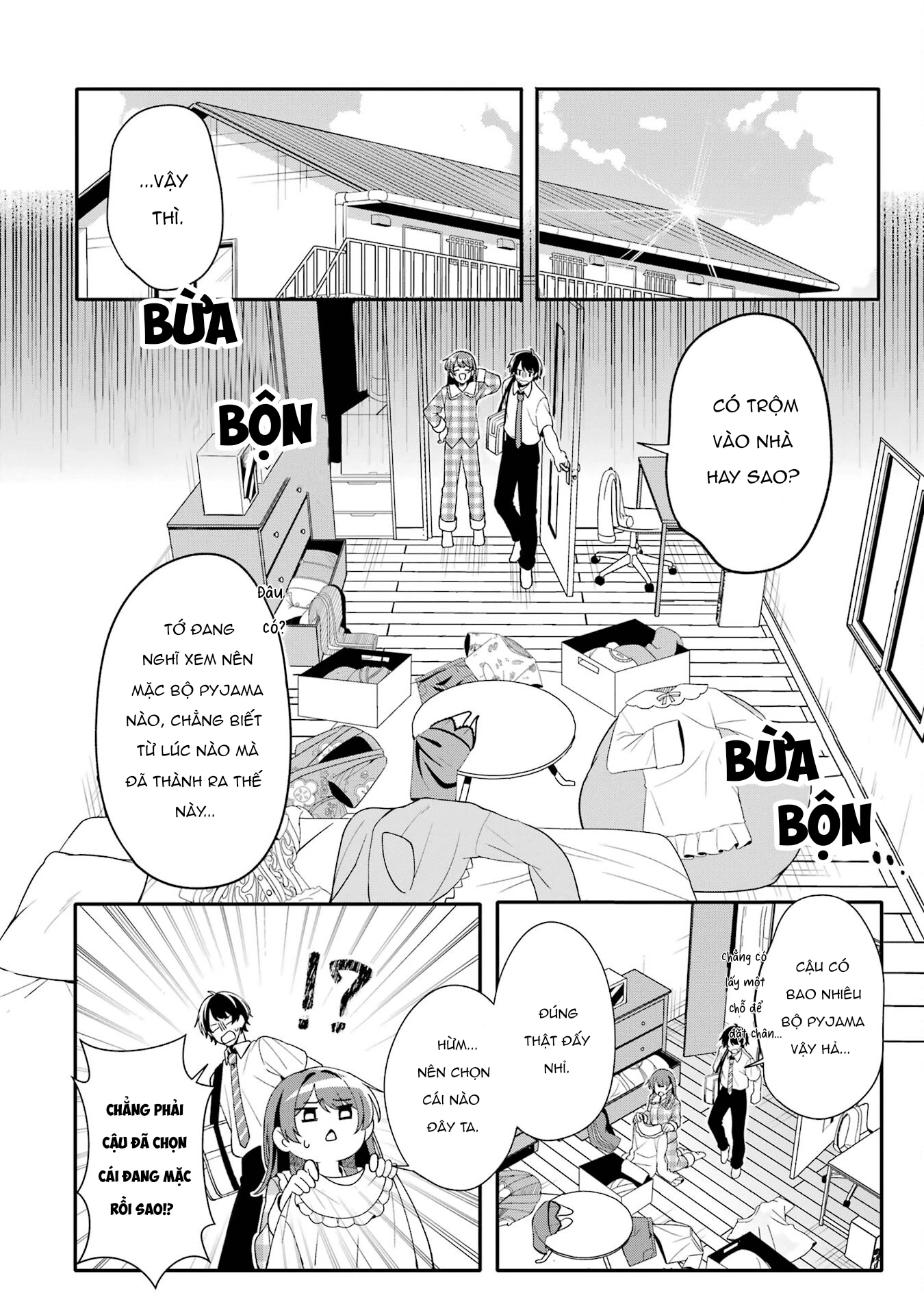 Muboubi Kawaii Pyjama Sugata No Bishoujo To Heya De Futarikiri Chapter 2.4 - 10