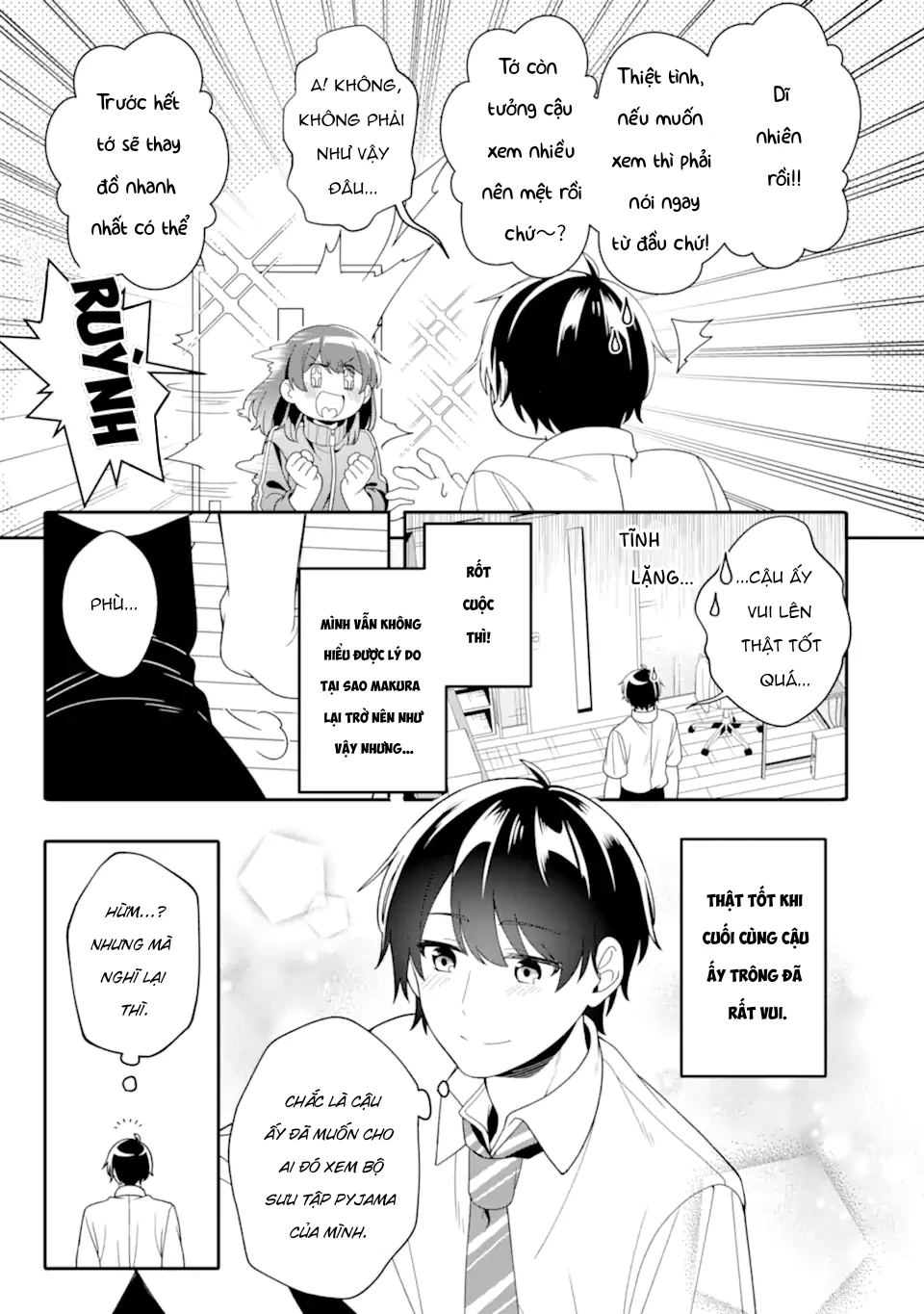 Muboubi Kawaii Pyjama Sugata No Bishoujo To Heya De Futarikiri Chapter 3.2 - 10