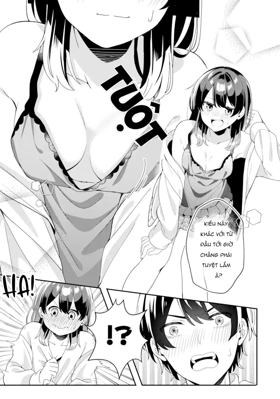 Muboubi Kawaii Pyjama Sugata No Bishoujo To Heya De Futarikiri Chapter 3.3 - 3