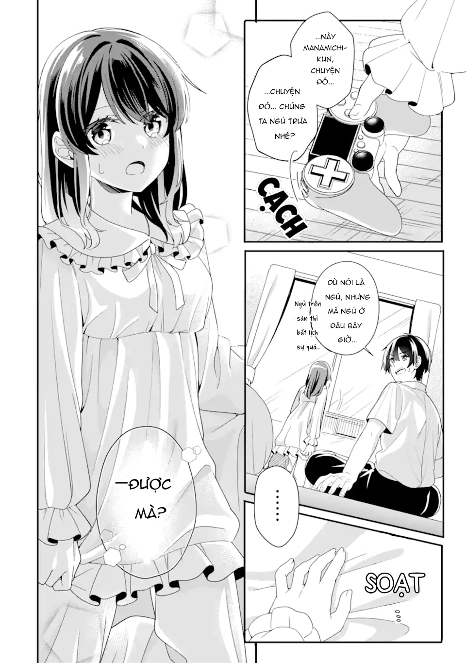 Muboubi Kawaii Pyjama Sugata No Bishoujo To Heya De Futarikiri Chapter 3.3 - 10