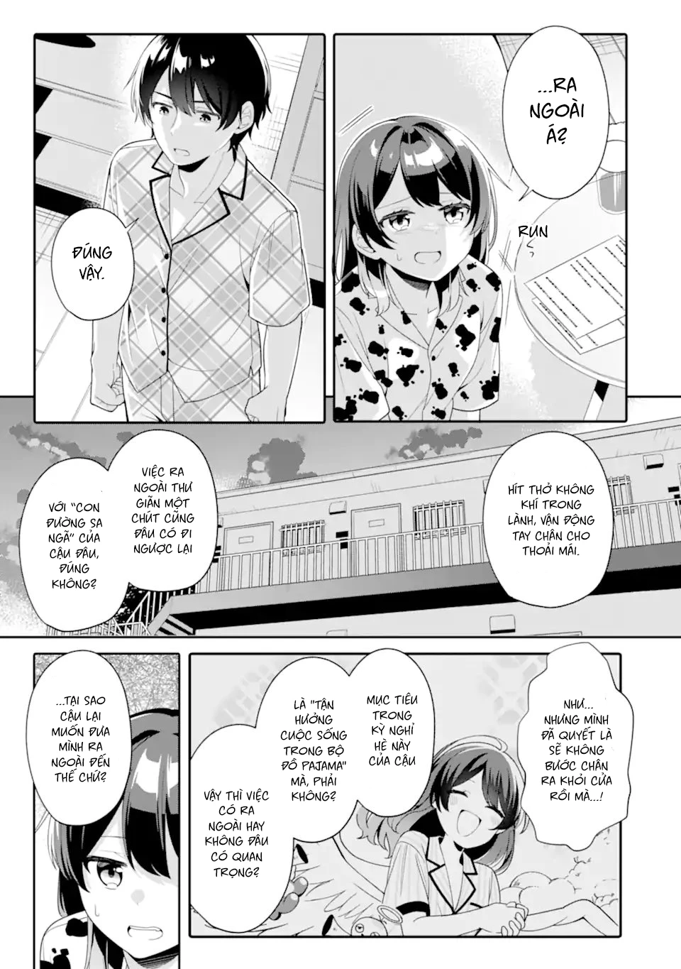 Muboubi Kawaii Pyjama Sugata No Bishoujo To Heya De Futarikiri Chapter 7.3 - 7