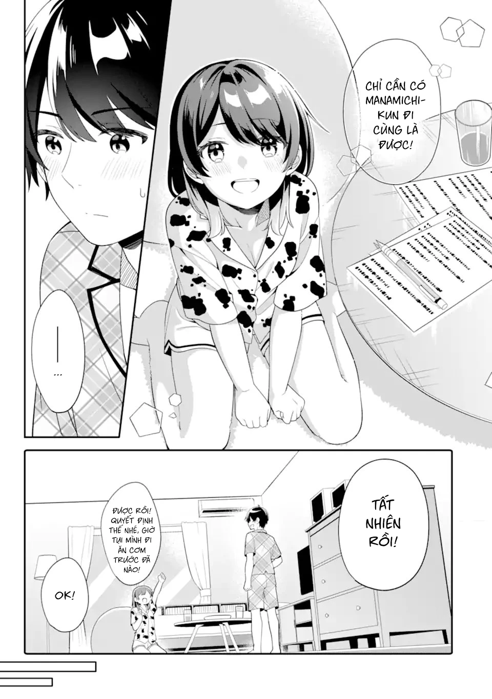 Muboubi Kawaii Pyjama Sugata No Bishoujo To Heya De Futarikiri Chapter 7.3 - 9