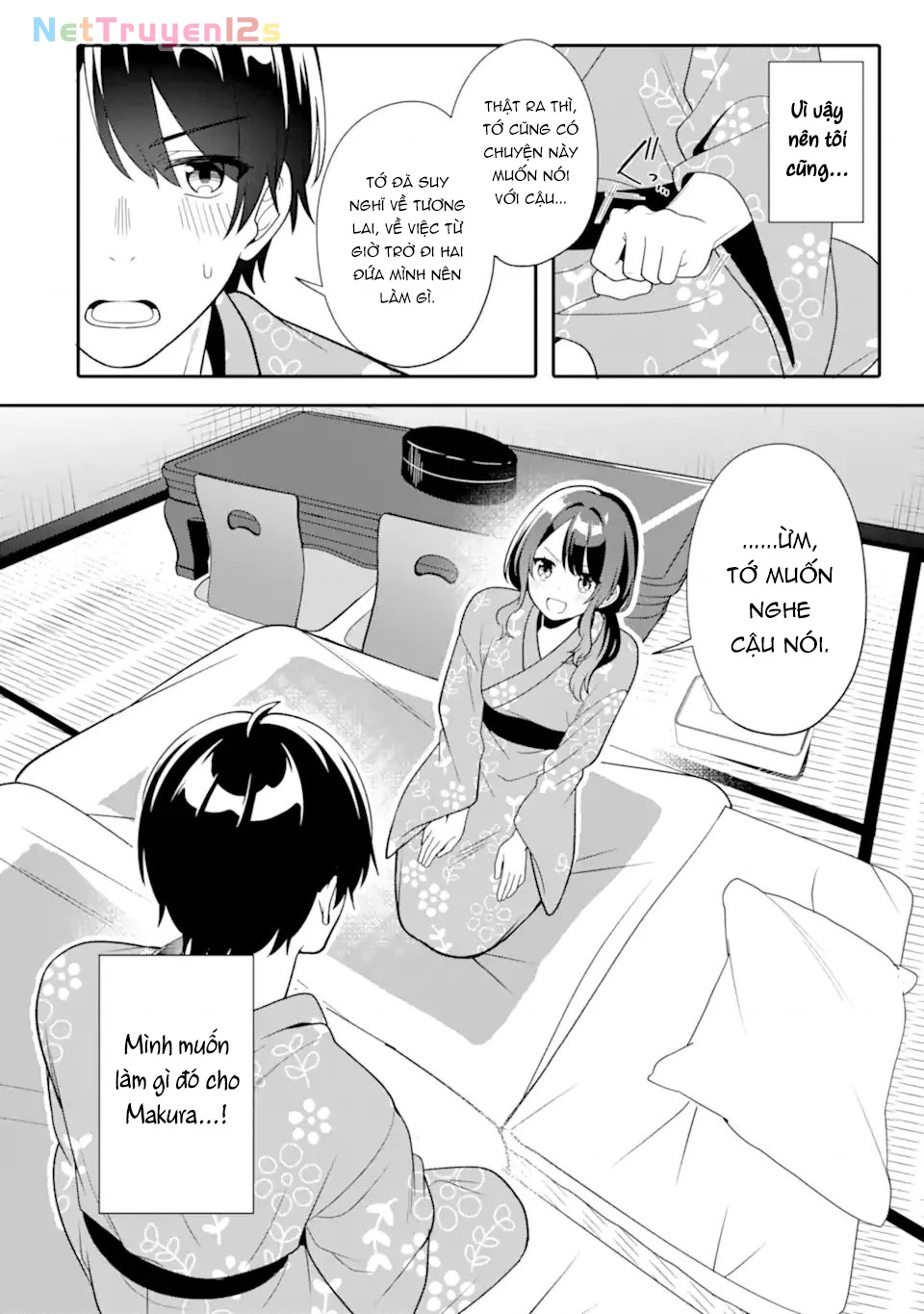 Muboubi Kawaii Pyjama Sugata No Bishoujo To Heya De Futarikiri Chapter 14.1 - 3