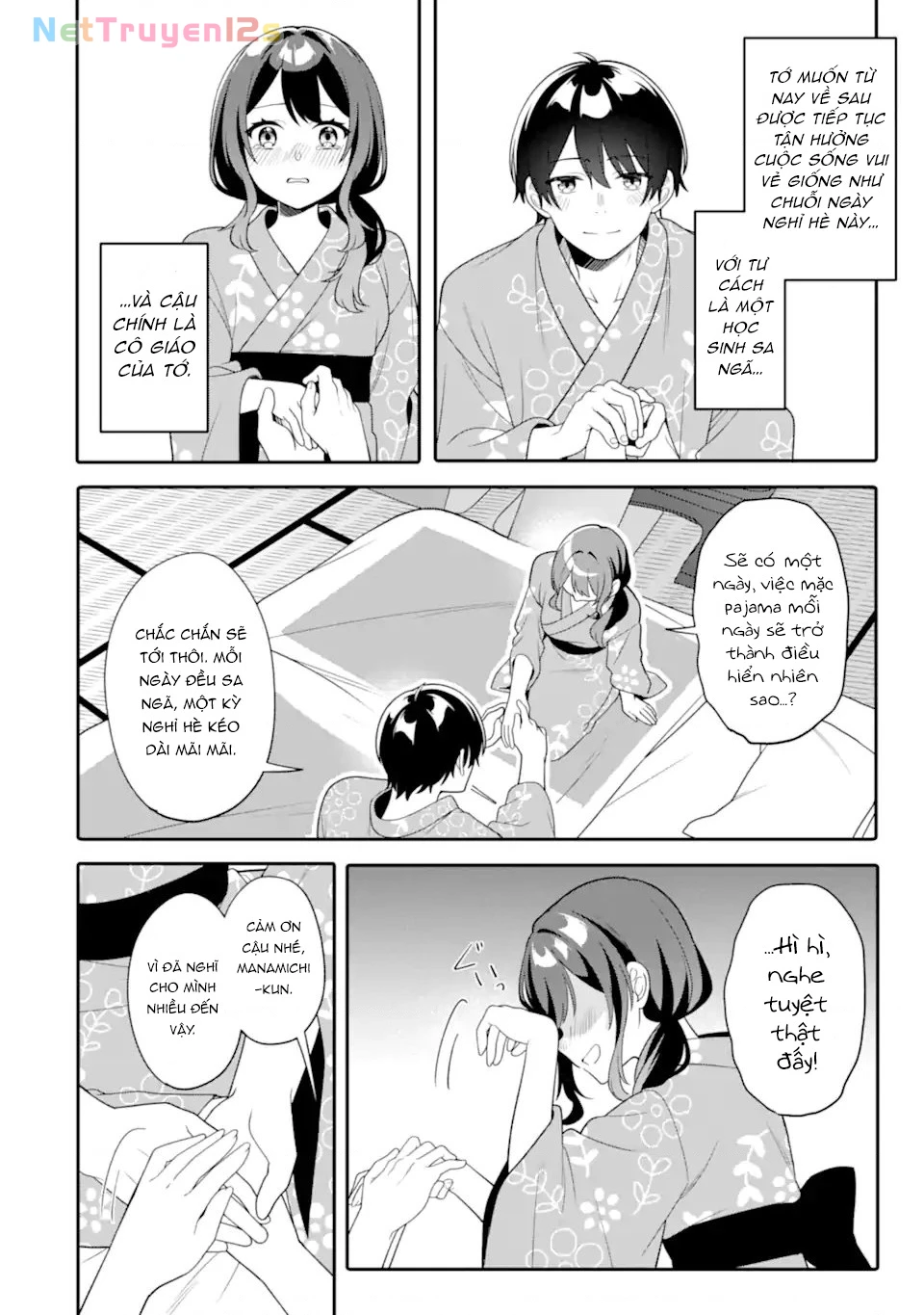 Muboubi Kawaii Pyjama Sugata No Bishoujo To Heya De Futarikiri Chapter 14.1 - 9