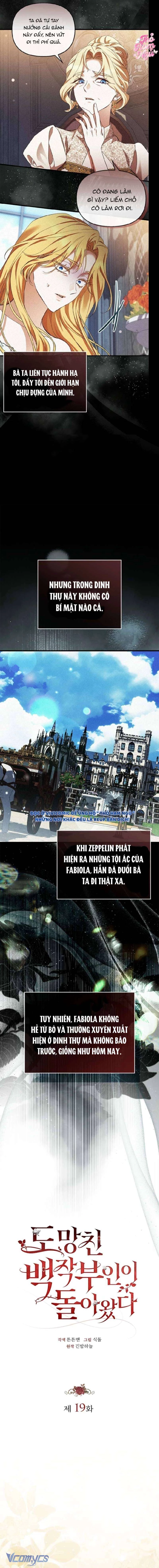 Nữ Bá Tước Bỏ Trốn Đã Quay Trở Lại Chapter 19 - 5